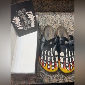 Skeleton Flame Slides